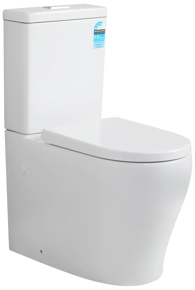 Close-Coupled Toilet, Tornado Pan, TC-PAN-028 (view 1 of 2)