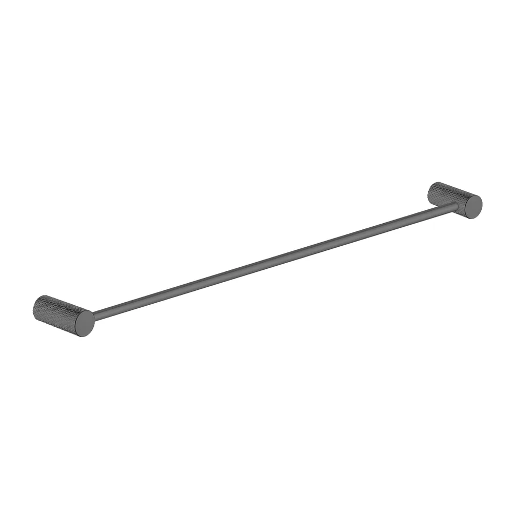 Single Towel Bar, Textured in Gunmetal, model 6601C007-GM