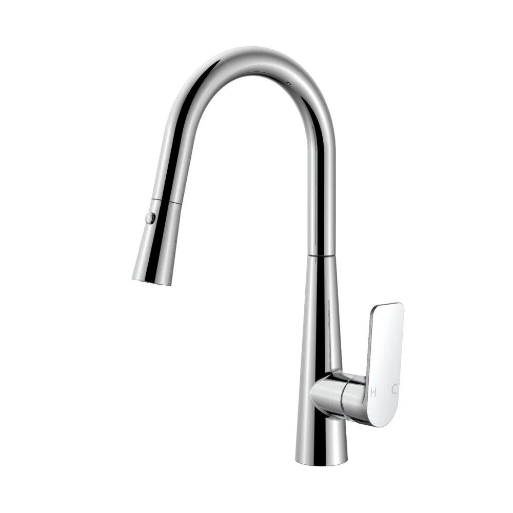 Pull-Out Kitchen Mixer in Chrome, model 82H60-CHR