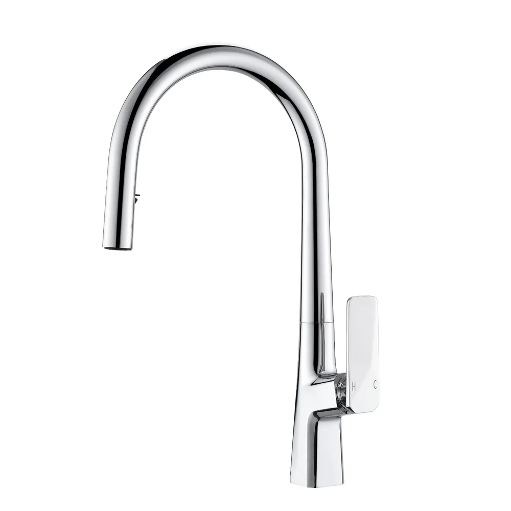 Pull-Out Kitchen Mixer in Chrome, model 82H65-CHR