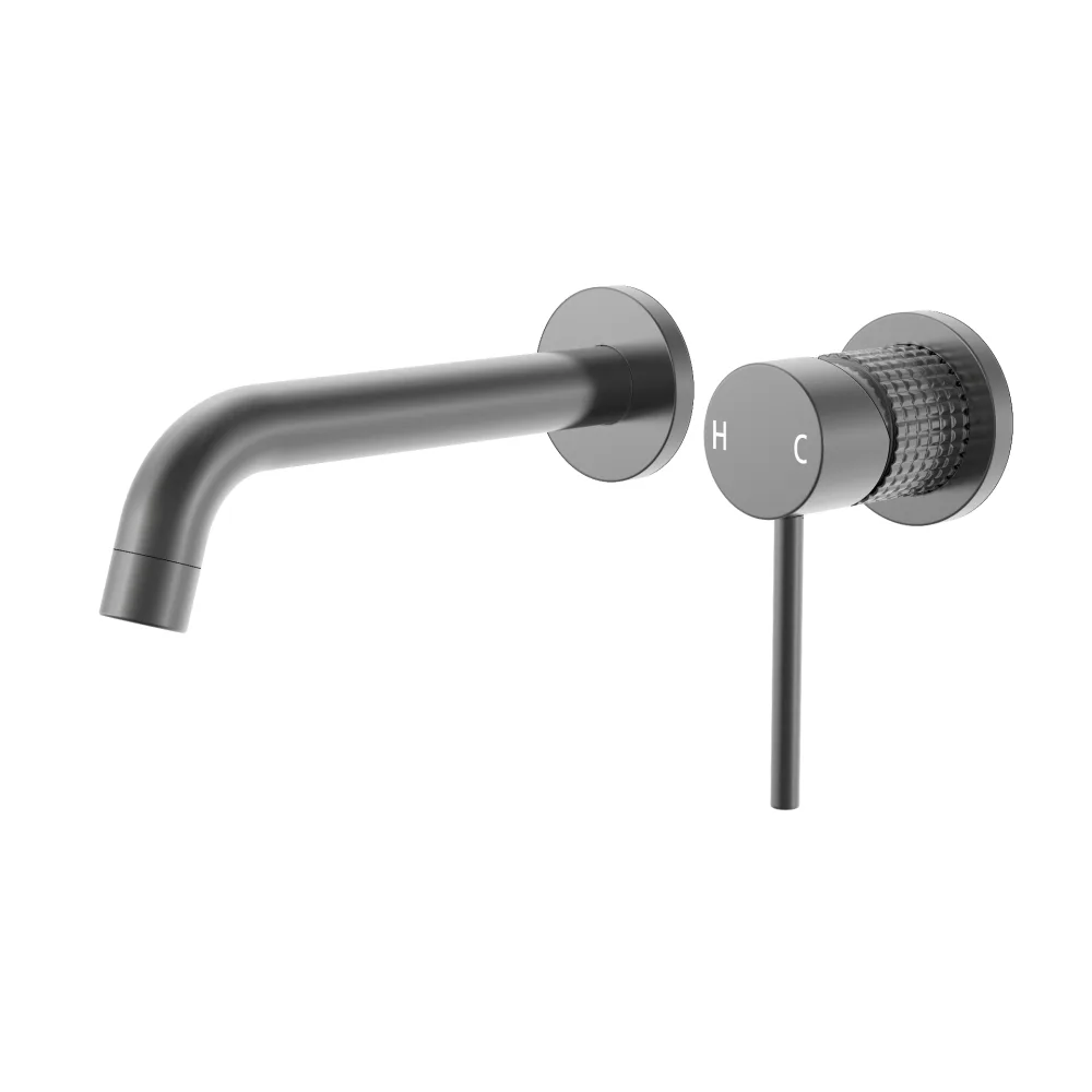Bathroom Mixer in Gunmetal, model 86H38-GM