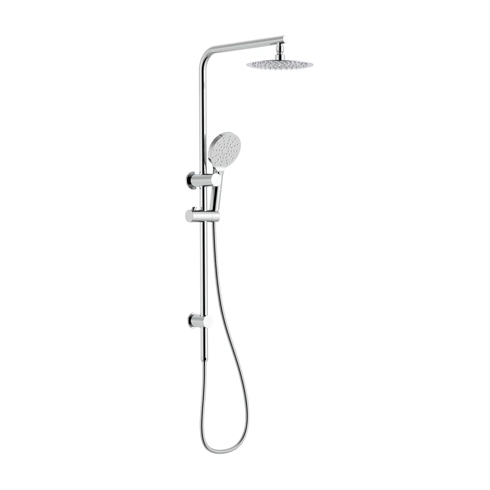 Twin Shower Set, Round in Chrome, model 86H66-CHR