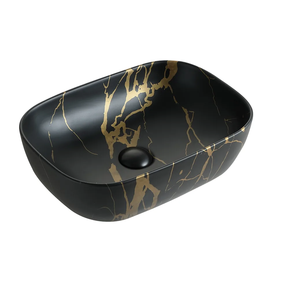 Above Counter Basin | Marble Rectangle 460x320 BA-MR-REC-4632 above counter basin