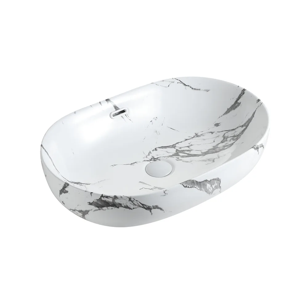 Above Counter Basin | Marble Rectangle 600x410 BA-MR-REC-6041 above counter basin