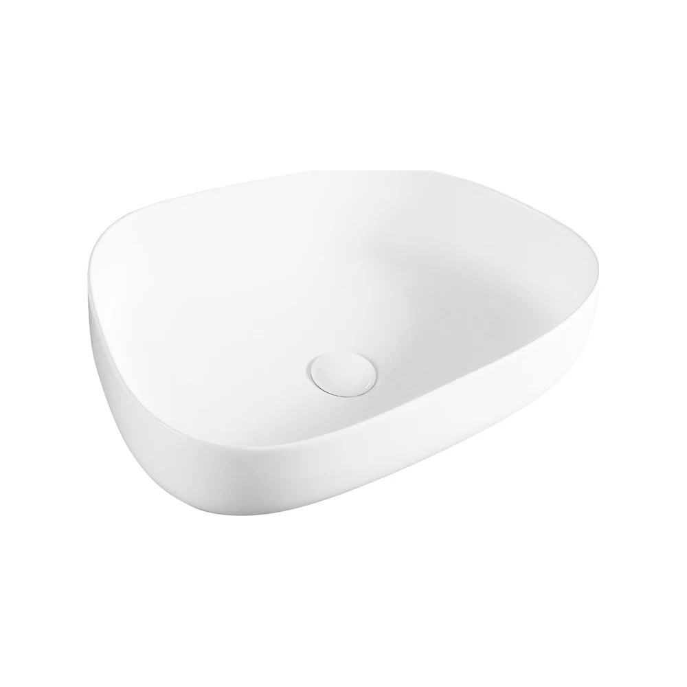 Above Counter Basin | White Rectangle 550x400 BA-WH-REC-5540 above counter basin