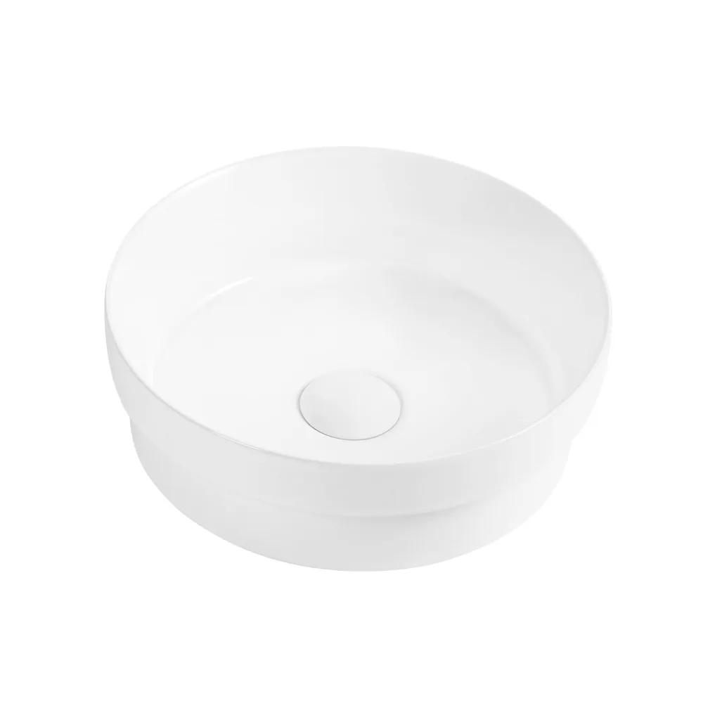 Above Counter Basin | White Round 400x400 B BA-WH-SQ-4040B above counter basin